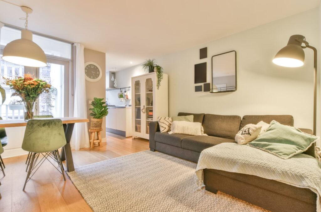 A Swept Up Cleaning professional providing expert house cleaning services in Rollingwood, TX, ensuring spotless and fresh results.